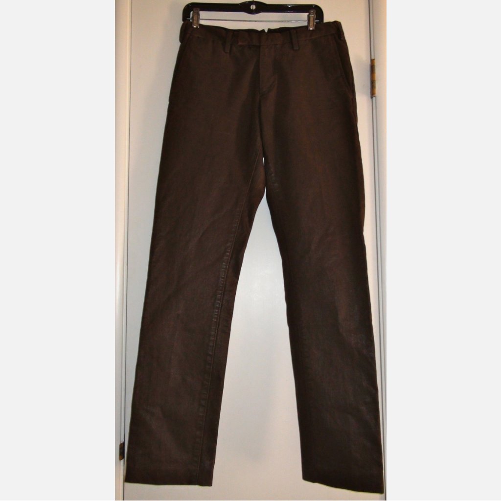 Nwot Ralph Lauren Black Label Waxed Oil Coated Pants